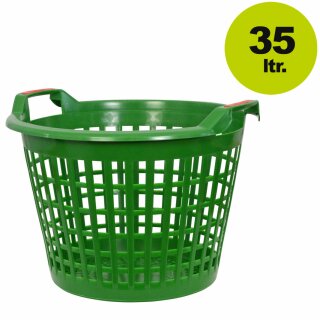 Kunststoffkorb Inhalt 35 Liter grün