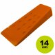 Husaqvarna Kunststoff Fällkeil aus Polystyren, orange, Hosentaschen-Keil 140mm, 5,5 Zoll