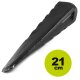 Husqvarna  Spaltkeil 21cm aus Stahl, Drehkeil schwarz, 1,8 kg