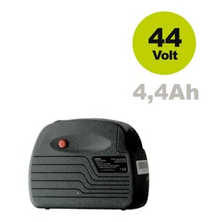 Zusatz-Akku für elektronische Akku-Reb / Astscheren,  Li-Ion Batterie 44 Volt 4,4 Ah (193,6 Wh)  für Volpi KV500*, KV600, KV700, KV200, KV150, KV100, KV80,