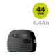 Zusatz-Akku für elektronische Akku-Reb / Astscheren,  Li-Ion Batterie 44 Volt 4,4 Ah (193,6 Wh)  für Volpi KV500*, KV600, KV700, KV200, KV150, KV100, KV80,