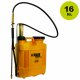 Handbetriebene Volpi 16 Liter Drucksprüher / Rückenspritze / Druckspritze mit Messing Metall-Pumpe, max. 3 bar Druck