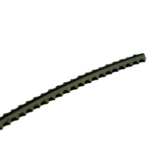 Freischneider Mähfaden 3,5mm: Gezahnter  37 Meter Nylsaw Kunststoff-Schneidfaden, der Nylonsäge Mähfaden auf günstiger Rolle  