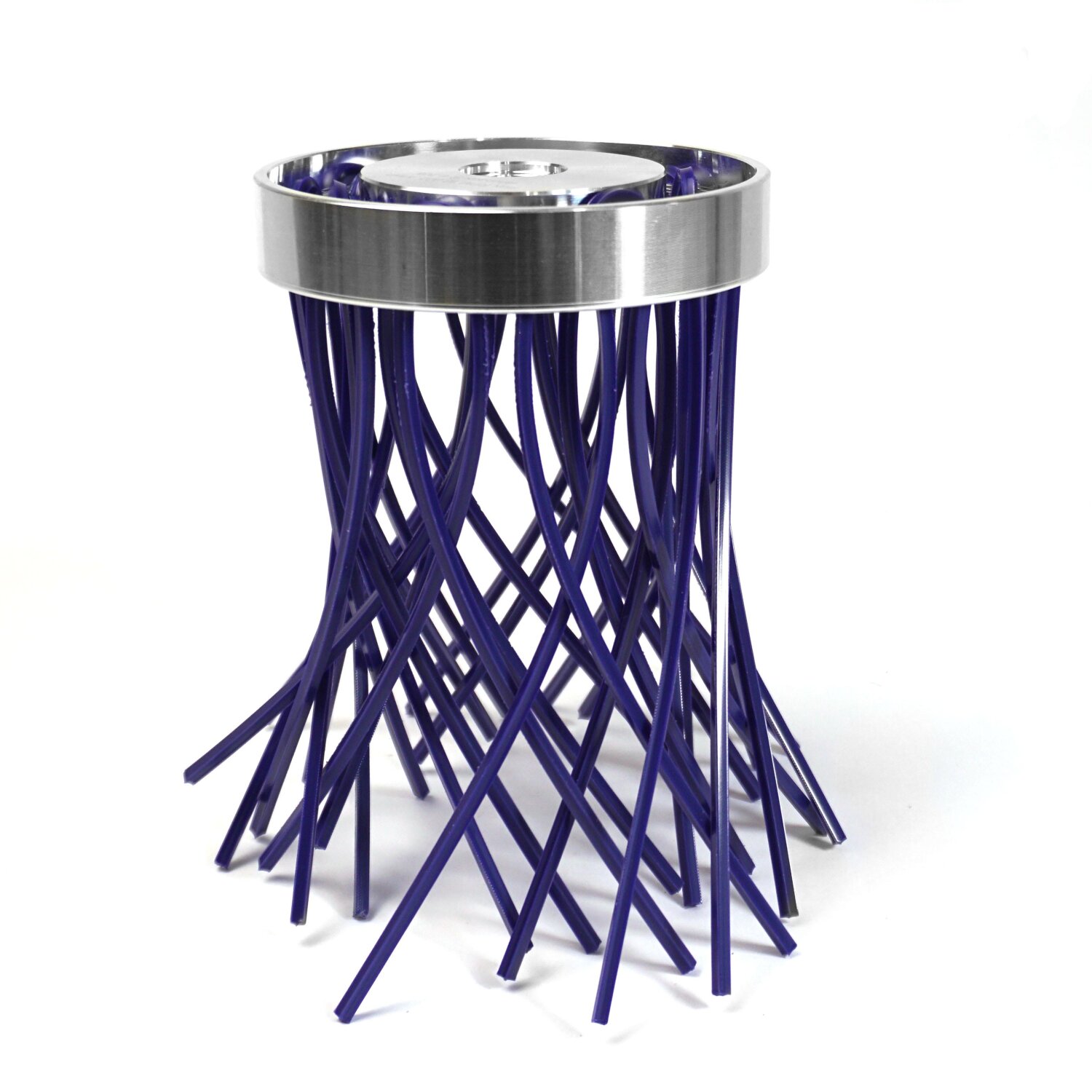 AUSONIA Universal Profi-Fadenkopf – Halbautomatisch Für Nylonfäden 2,4–5 Mm, Klopfen & Los, Ohne Spule öffnen, Made In Italy