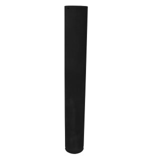 Rauchabzug Rohr-Verlängerung / Ofenrohr 100cm für Denver Black, Durchmesser ca. 14cm, schwarz