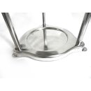 NEU: 100% Edelstahl - Mini Obstpresse manuell, Beerenpresse (Traubenpresse), Kloßpresse, Käsepresse (16 x 22), 6 Liter Edelstahl-Spindelpresse, Obstpresser  inkl. Presstuch