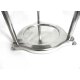 NEU: 100% Edelstahl - Mini Obstpresse manuell, Beerenpresse (Traubenpresse), Kloßpresse, Käsepresse (16 x 22), 6 Liter Edelstahl-Spindelpresse, Obstpresser  inkl. Presstuch