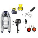 SET-ANGEBOT: Schlauchboot mit Motor Prowake Schlauchboot RIB330S mit Parsun 5PS Komplettset