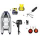 SET-ANGEBOT: Schlauchboot mit Motor Prowake Schlauchboot RIB330S mit Parsun 5PS Komplettset
