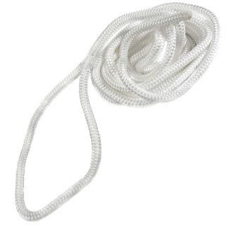 Fender & Festmacherleine Nylon Docking-Leine 12,7?mm (1/2?) – 7,62?m weiß – UV-beständig & reißfest – Ideal für Schlauchboote