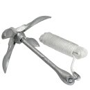 Anker mit 2,5 kg und Leine 8mm x 15m