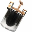 v2025: altbewährtes original Zottel 50 Liter Surfass mit Spindel (Pökelfass / Fleisch-Fass / Sauerkraut-Fass),  aus Edelstahl  hochglanzpoliert, mit  Press-Spindel aus Natur- Holz (Lärche),  400 x 400 mm, Made in EU (Versand kostenfrei*)