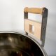 v2025: altbewährtes original Zottel 50 Liter Surfass mit Spindel (Pökelfass / Fleisch-Fass / Sauerkraut-Fass),  aus Edelstahl  hochglanzpoliert, mit  Press-Spindel aus Natur- Holz (Lärche),  400 x 400 mm, Made in EU (Versand kostenfrei*)
