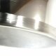Sufass / Sauerkraut-Fass mit Spindel: 46 Liter  aus Holz und Edelstahl  hochglanzpoliert, mit Pressspindel aus Holz, Made in EU