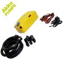 Elektronische Akku-Luftpumpe mit Display und integrierter...