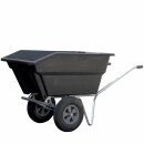 YERD Hochmulden Hofkarre, 2 Rad, Großmuldenkarre  250 Liter, extra hohe Wanne