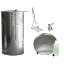 Fischer-Lahr Saftfass 200L  inkl. Speidel Tauchsieder