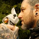 Elektronische kabellose Akkuschere / Rebschere KV360 Schnittstärke 35mm, 2 Akkus  14,4V /2,5Ah (36 Wh), 2 Programme, Display für Ladestand und Schnittleistung