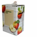 Bag-in-Box Karton, Motiv "Lieblings-Saft" 5 Liter, Apfelsaft Bag-in-Box Karton ohne Beutel