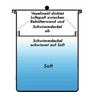 Details:   Edelstahl Saft-Fass:  50  Liter mit Schwimmdeckel, original Fischer Saft-Fass, made in Europe   / Saftfass, Edelstahlfass, Mostfass, Edelstahlbehälter,Süssmost, Saftfässer 