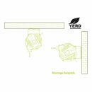 YERD® automatische Kabeltrommel 14+1 m (v2021), 230V  elektrisches Verlängerungskabel mit Wandhalterung, 15m extra dick gummi-ummanteltes Schuko Profi-Stromkabel (H07RN-F Kabel), Aufroller 1000-2500W, Thermoschutz-Schalter, IP34 Spritzschutz, CE, RoHS