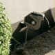 YERD® Schlauchaufroller 25m: Automatik Schlauchtrommel Wasser, mit Gardena kompatiblen Anschlüssen,  1/2 Zoll Gartenschlauch,  inkl. Nachspann-Werkzeug und Komfort-Gartenbrause, Wand-Montage  und mobil verwendbar