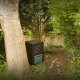 Geschlossener  YERD Schnell-Komposter 300 Liter: Sehr stabiler Komposter YERD TG4204007, in schönem schwarz-grünen Design, aus 100% PP, biologischer Recycler für pflanzliche Küchen- und Gartenabfälle (Staffel-Preise beachten - 3 Stück ab 29,90 EUR/St.)