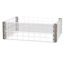 Schützendes Wachstums-Modul für ERGO Quadro S Hochbeet-System, transparentes 60x60  x25cm Modul