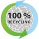 Geschlossener Schnell-Komposter 600 Liter: ECO-KING, grün, aus 100% recyceltem PP, made in Germany