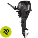 Parsun Außenbordmotor F20 EBMS-EFI, 20PS 4-Takt, wassergekühlter 2 Zylinder, Kurzschaft, kompl. inkl. externem Tank (Versand kostenlos *)