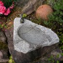 Gartendeko Figur: Bronzefigur Garten, Vogeltränke...