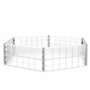 ERGO-Hochbeet -System, Höhe 25 cm, Wood - 6er Set mit 3x Wachumsmodul (Versand kostenfrei *)