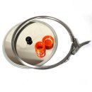 Speidel Universal-Fass: 95 Liter Gär- und Lagerfass mit Spannring-Deckel und Gärspund-Loch... Getränkefass, Mostfass, Gärfass, Mischbehälter,  Immervoll-Fass (mit opt. Zubehör) aus Edelstahl (Versand kostenfrei*)