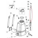 Ersatzteil: Metall Lanze für Volpi Rückspritze VBE19/20 / Ersatzteil