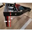 KAT-0 Anschluss: Zubehör für YERD - Transportmulde - Anbaubock für Traktor Dreipunkt-Anschluss Kat.0