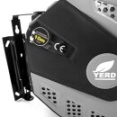 2er Set-Angebot - 20m Schlauch super handlich und leicht:  2x 10 m  YERD® automatische Wasser-Schlauchtrommel, 1/2" Zoll Gartenschlauch, Gardena kompatible Kupplungen,7-fach Multi-Gartenbrause, inkl. GARTIS Messing-Verbindungsstück