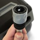 2er Set-Angebot - 20m Schlauch super handlich und leicht:  2x 10 m  YERD® automatische Wasser-Schlauchtrommel, 1/2" Zoll Gartenschlauch, Gardena kompatible Kupplungen,7-fach Multi-Gartenbrause, inkl. GARTIS Messing-Verbindungsstück