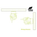 2er Set-Angebot - 20m Schlauch super handlich und leicht:  2x 10 m  YERD® automatische Wasser-Schlauchtrommel, 1/2" Zoll Gartenschlauch, Gardena kompatible Kupplungen,7-fach Multi-Gartenbrause, inkl. GARTIS Messing-Verbindungsstück