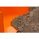 YERD Transportmulde  150 cm,  Heckcontainer / Transportbox / Kippmulde   für Traktor, Dreipunkt Kat-0  Anschluss