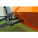YERD Transportmulde  150 cm,  Heckcontainer / Transportbox / Kippmulde   für Traktor, Dreipunkt Kat-0  Anschluss