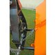 YERD Transportmulde  150 cm,  Heckcontainer / Transportbox / Kippmulde   für Traktor, Dreipunkt Kat-0  Anschluss