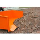 YERD Transportmulde  150 cm,  Heckcontainer / Transportbox / Kippmulde   für Traktor, Dreipunkt   Kat-1 Anschluss
