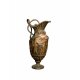 Gartendeko/Innendeko: Bronzefigur Vase römisch braun lackiert 46cm Hoch