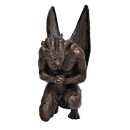 Gartendeko: Bronzefigur "Dämon / Teufel /...
