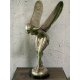 Bronzefigur "Emily mittel", Spirit of Ecstasy - R. Royce Kühlerfigur XL - Emily Nike Venus Göttin - Silber lackiert, 62cm (!)