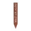 Beet-Steckschild Edelrost verschiedene Motive zur Auswahl Set 3