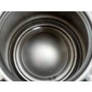 Fischer  POLISHLINE Edelstahl-Transportkanne 50 Liter, Getränkefass für Lebensmittel, Hochglanz poliert, Inox 18/10 AISI 304, Edelstahlkanne geschweißt (!), Behälter ideal für Branntwein, Öliven-Öl, Balsamico Essig, Milch, Federweißer, Most, Wein u.s.w.