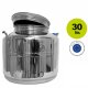 Edelstahlkanne 30 Liter ohne Hahn