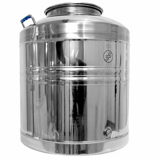 Edelstahlkanne 75 Liter ohne Hahn