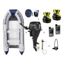 SET-ANGEBOT: Schlauchboot mit Motor Prowake TK-RIB380S...